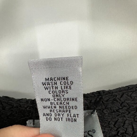 Catherines Women's 3X Black & White Textured Cardigan Jacket 100% Polyester - Picture 5 of 6